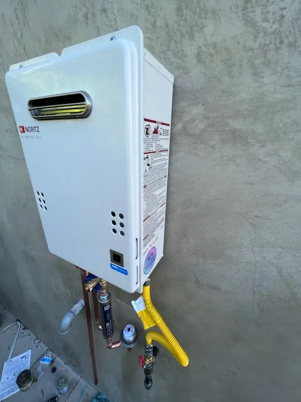 Tankless water heater installation for Coronado homes