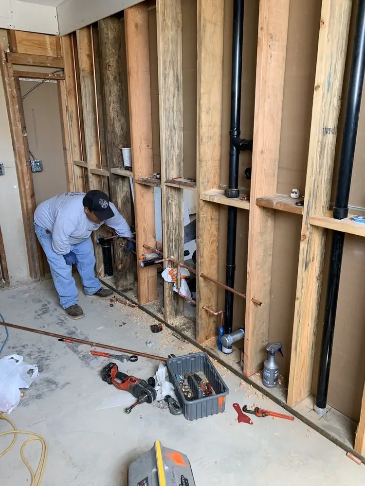 Commercial rough-in plumbing for Gas Line Repair in Coronado